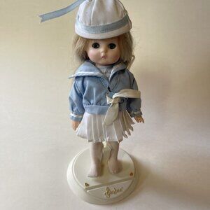 RARE Effanbee Vintage 90s DOLL, Sailor Girl, 7" TALL 1987 Serial 20800 Stamped